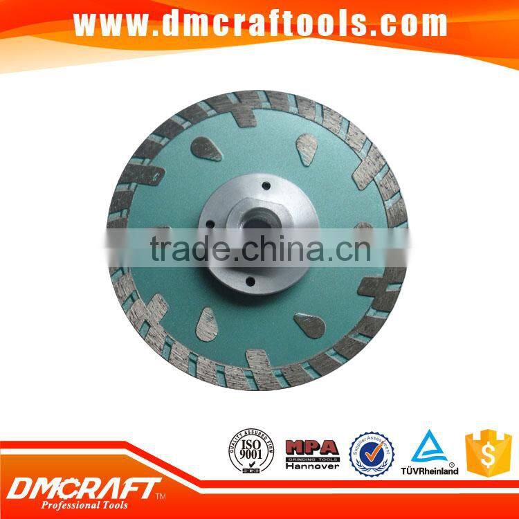 Tubro Saw Blade With Fan Type Protective Segments