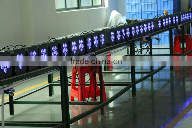 6pcs 15W RGBWA wholesale dj equipment guangzhou stage lighting