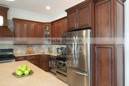 2016 New design modular kitchen cabinets Aluminium Kitchen Cabinet