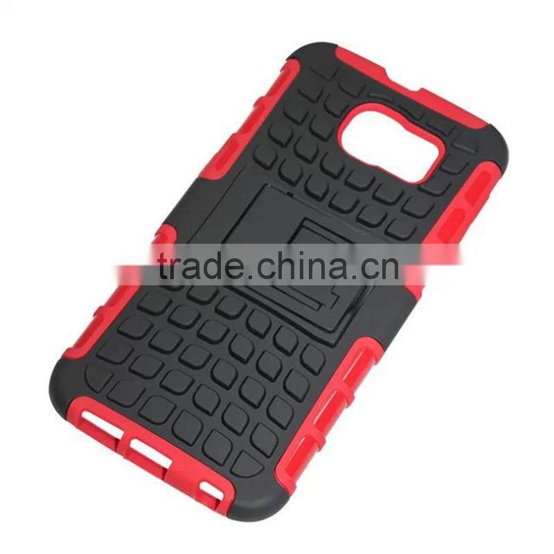 High Quality 2 in 1 PC + TPU Heavy Duty Shockproof Case Cover For Samsung S6