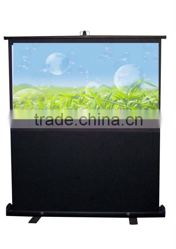 16:9, 106 inch Pull up projection screen /portable floor projector screen/outdoor projection screen