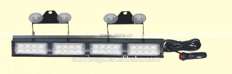 Emergency Vehicle LED Traffic Advisor Strobe Light bar, Visor LED Directional Warning Strobe Light Bar(SR-DL-022A-4)0.5W per LED