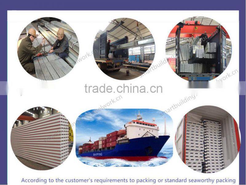 prefab steel structure metal warehouse