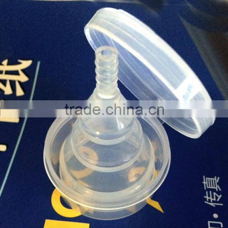 FDA silicone Foldable Resuable Menstrual Cup