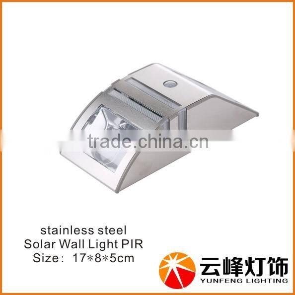 solar wedge light solar outdoor wall light