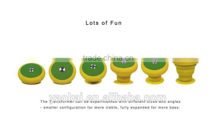 2016 Smart Bluetooth Speaker Wireless Mushroom Mini Speaker Waterproof 3D stereo surround Bluetooth Speaker