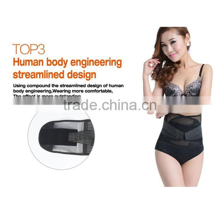 Wholesale belt with high quality lumbar belt waist support lower back brace for back spine pain,adjustable slimming belt