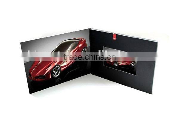 2015 High quality TFT Smart Flip HD 720P LCD video brochure