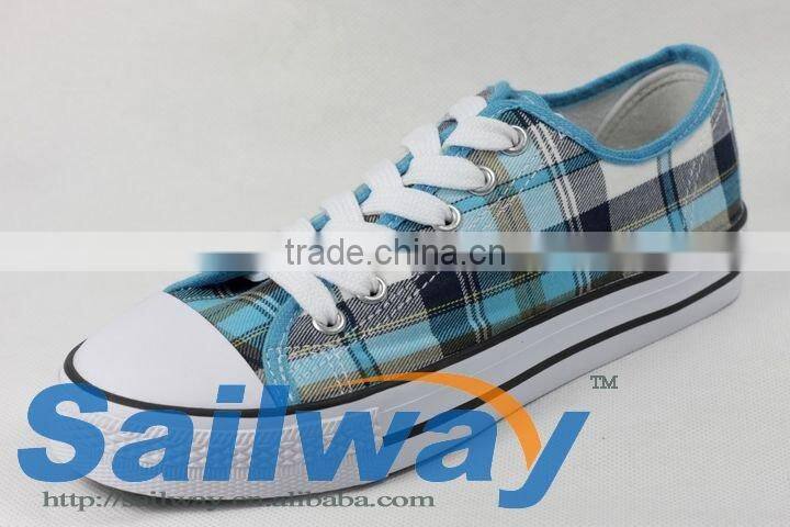 New Low Top Canvas Sneakers Men Shoes All Sizes Check