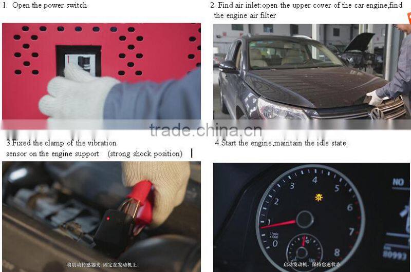 New invention!Let us make everyone's effort for environment protection!LCD car engine carbon cleaning machine SZ-1500