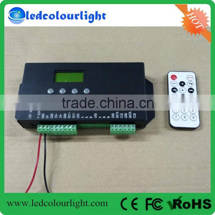 Factory price 2 port dmx 512 light rgb led controller