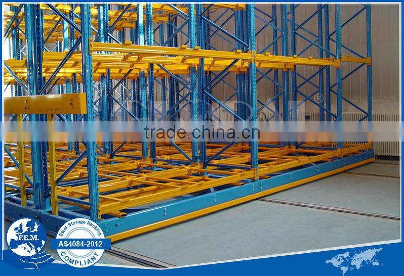 Electrical System of Pallet Racks-Heavy duty storage racks/Rail design