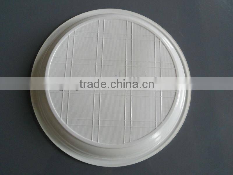 Round PS Plastic Plate 9 inch For Food
