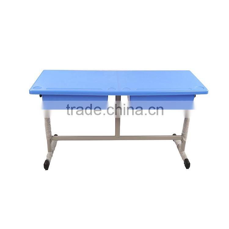 Student modern reading double seats school reading table