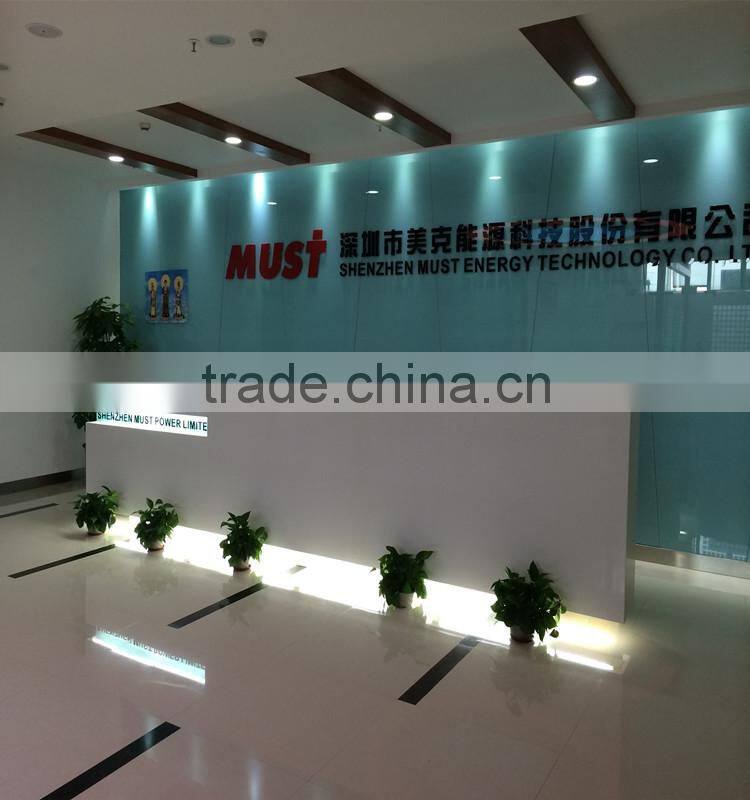 Must Hot selling PV18-3K Pure Sine Wave Hybrid Inverter 24v 3KVA MPPT Controller Inverter with Charger