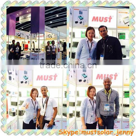 MUST 3kw grid tie solar power inverter with MPPT solar charge controller