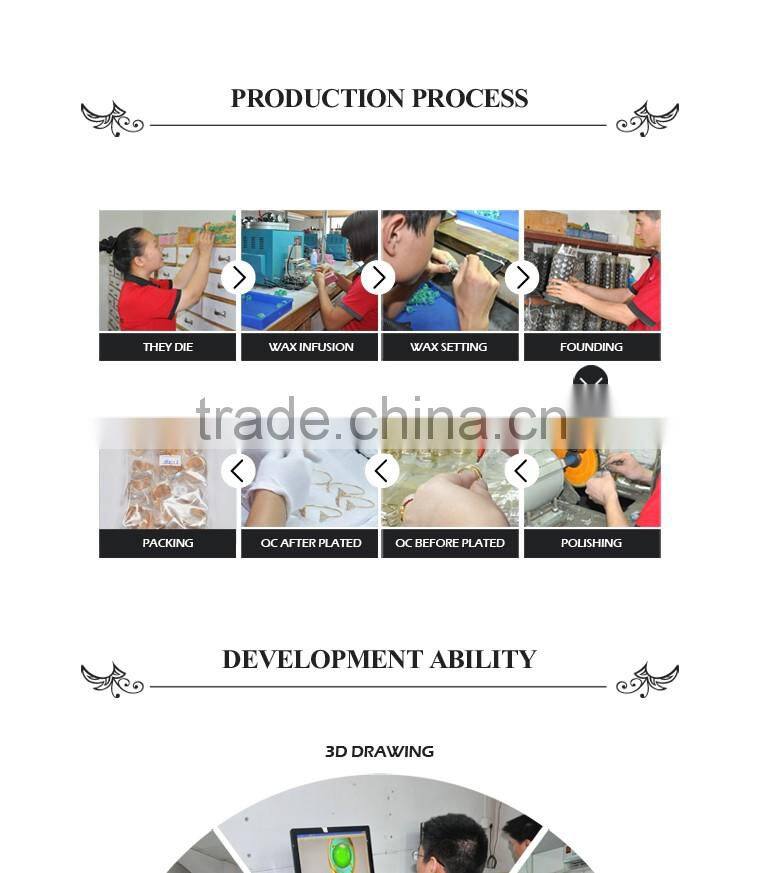 Popular 925 Sterling Silver ring Wedding adjustable Ring plated white gold