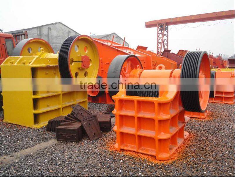 Small stone powder jaw crusher