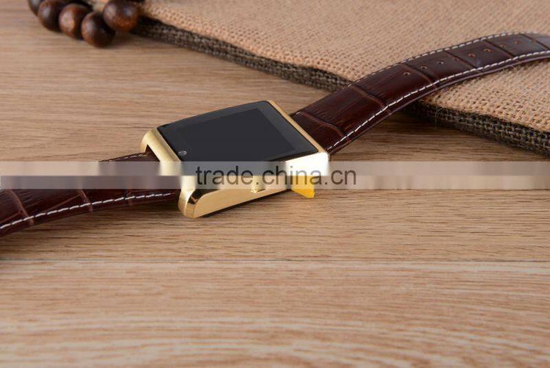 Waterproof 1.54inch IPS screen Bluetooth smart watch for 2015 Christmas