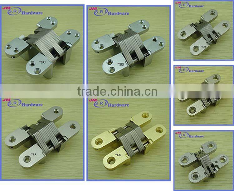 High quality zinc alloy concealed hinge for interior door , heavy duty concealed hinge