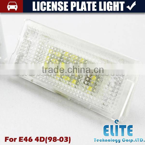 Factory supply high power LED License Plate Lights for E39/E70/E82/E88/E90/E91/E92