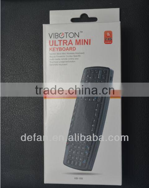 2.4G Mini Keyboard with IR Controller For Google Android TV Player/Tablet pc/ Smart Phone