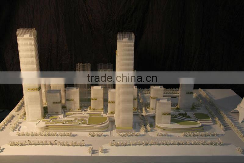 Carousel Center Miniature Architectural Model 1/250 for Real Estate