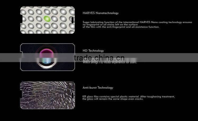 top quality premium tempered screen protector for huawei honor 3C G740/Mobile Phone Use mirror protector smart mobile