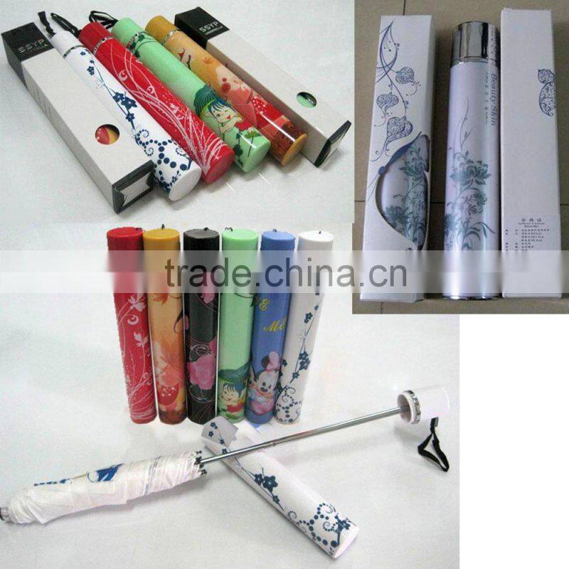 3 folding lip bottle umbrella