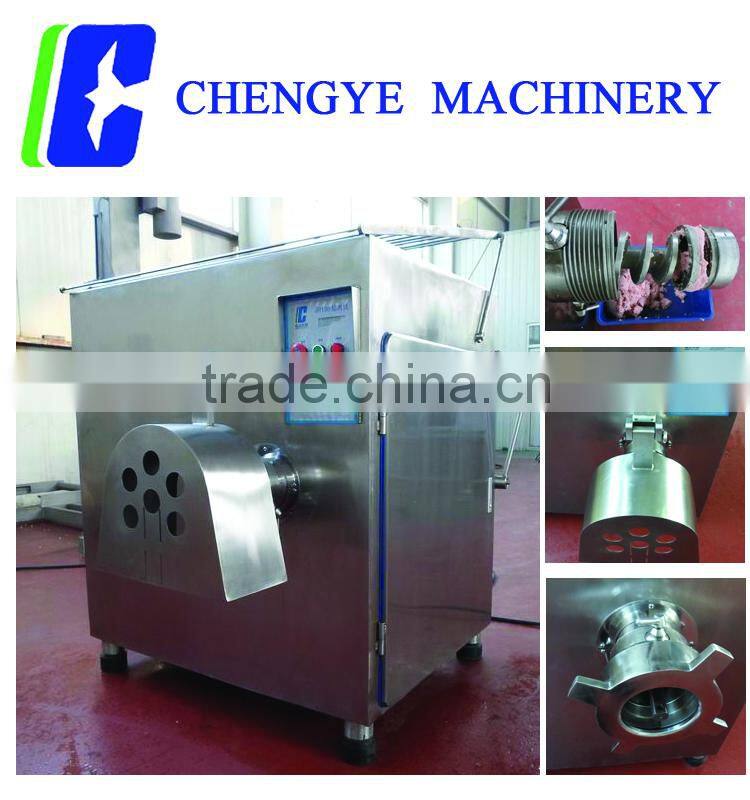 SJR130 Double-screw Meat Mincer, Electric meat mincer with particle sizes