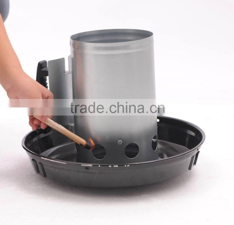 Charcoal Grill Chimney Starter, charcoal lighter