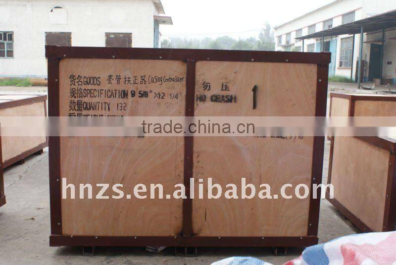 non-welded double bow spring casing centralizer