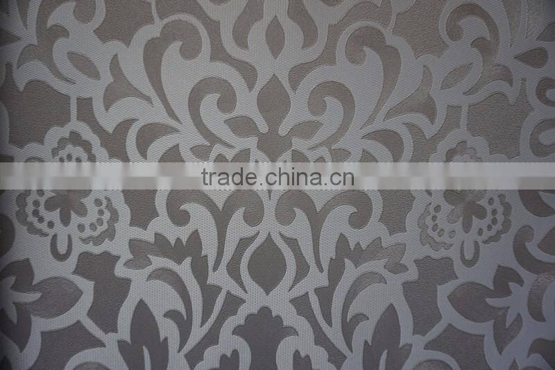 53mm width Korea design pvc beautiful flower wallpaper for living home decoration