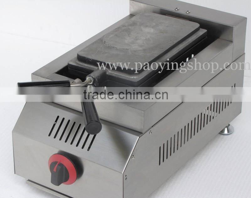 6pcs Commercial Use Non-stick LPG Gas Lolly Waffle Dog Maker