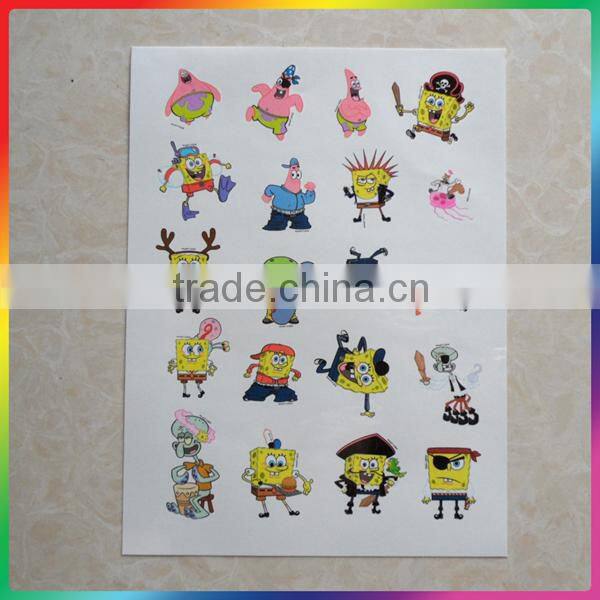 2016 luminous tattoo,glow in the dark temporary tattoo custom