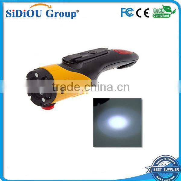 multifunction flashlight led dynamo flashlight