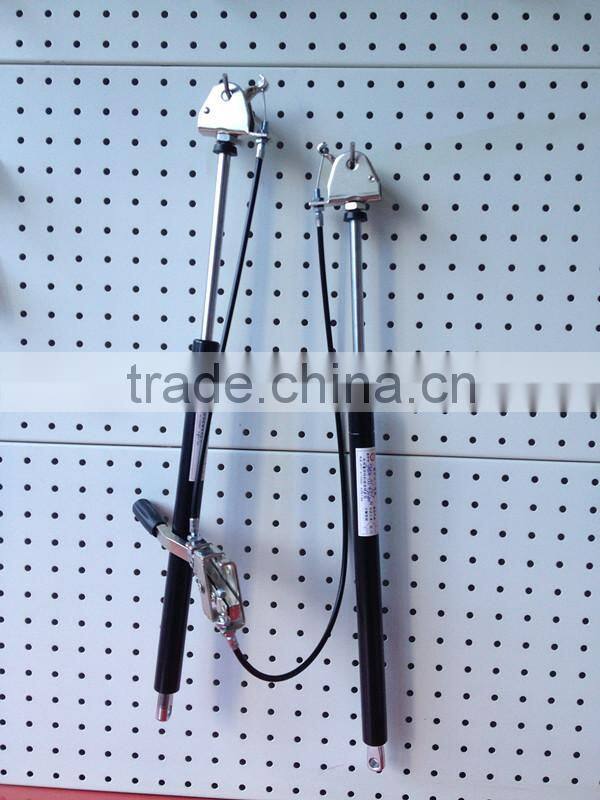 high quallity lockable gas spring with dual control cable and button systerm (ISO9001:2008)