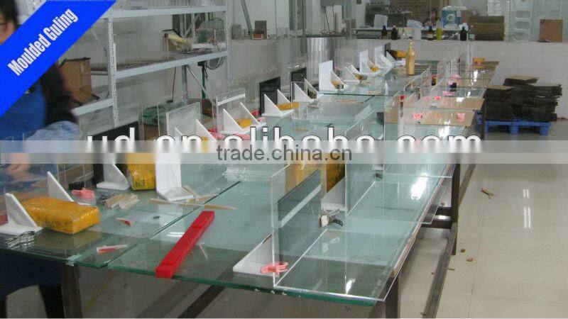 acrylic floor permanent display stand