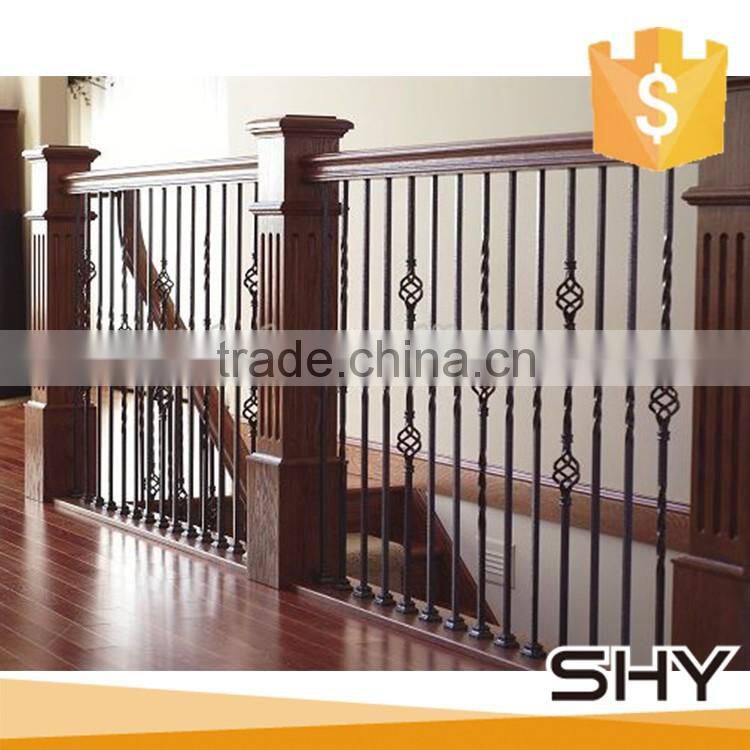 Interior Prefab Wrought Iron Stair Railing Designs