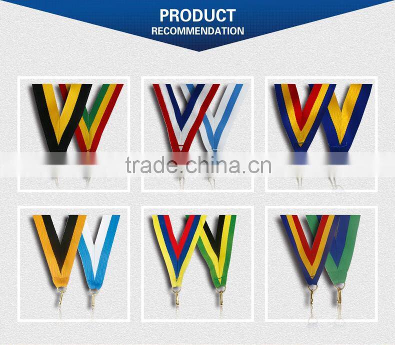 The ribbon with medals