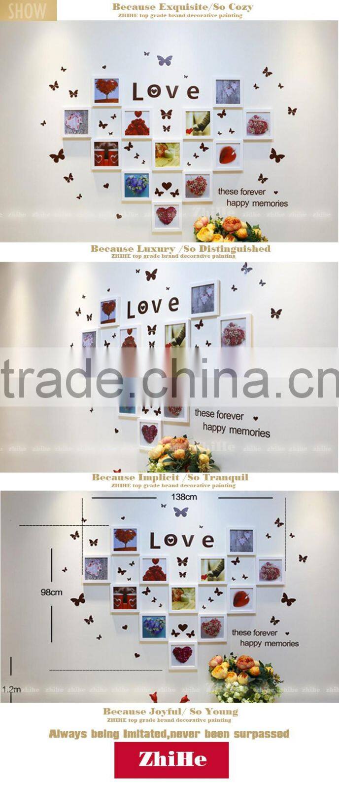 drop ship love wallpaper funia photo frame love photo frame mother love painting wpc decking for wedding decoration home decor