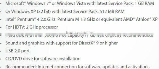 Digital dvb-t2 tv tuner with SDR function