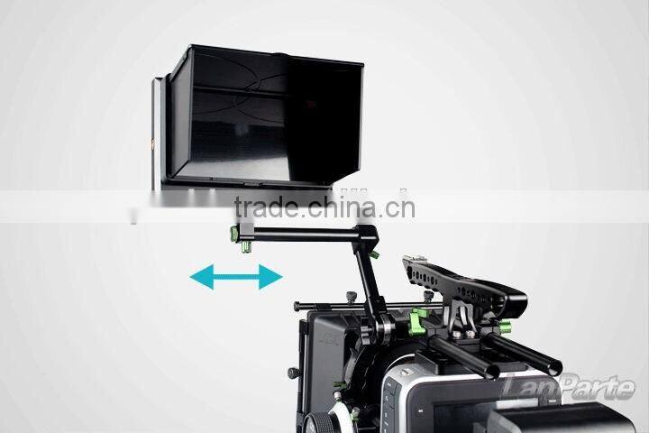 Lanparte BMCC dslr rig shoulder photo video kit with Black Magic Cinema Camera