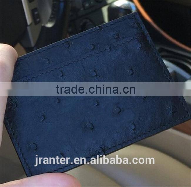 Latest design ostrich leather business card holder or name card holder