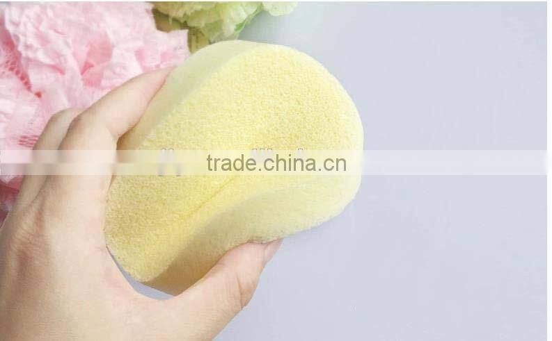 Colored face cleaning sponge