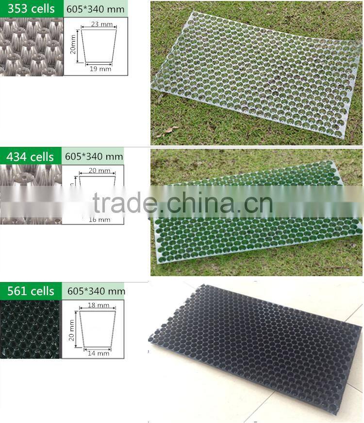 6 15 18 32 50 72 98 105 128 200 holes plastic seed starter tray
