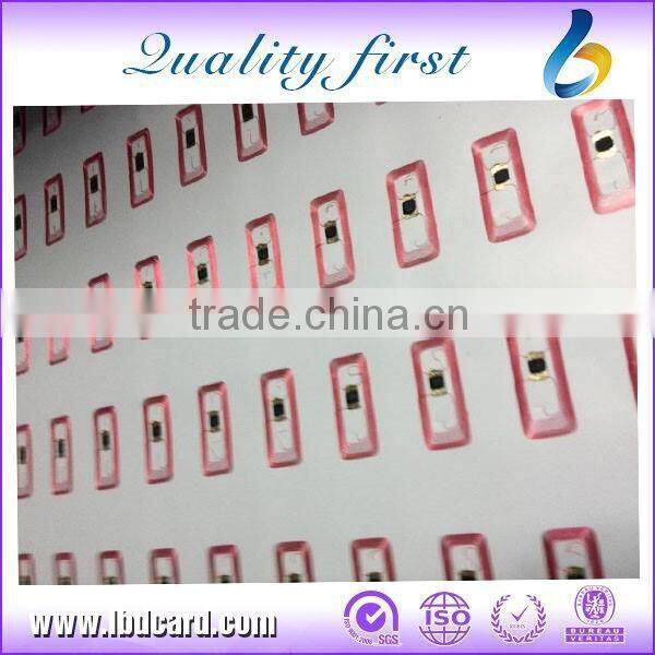 Factory 5*5 or 4*8 MIFARE 1K 13.56MHZ HF RFID Inlay/ Dry Inlay
