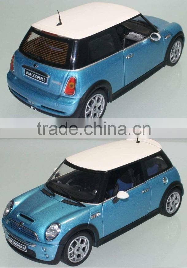 Model Car 1:24 Free Wheel Die Cast Metal Car With Light And Music