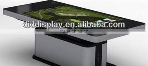 42 inch IR multitouch screen touch tea table with easy touch table pc