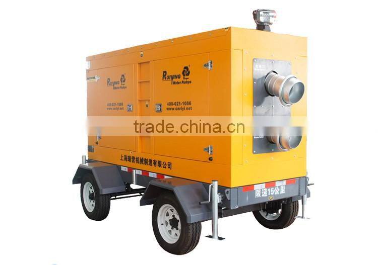 agricultural water pump diesel engine driven 280m3/hr